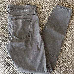 FINAL SALE!! Express grey textured leggings